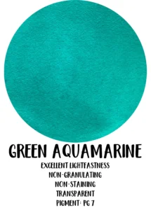 aquamarine green